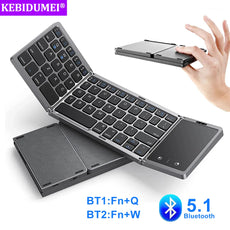 3-Folding Keyboard Mini Wireless Keyboard