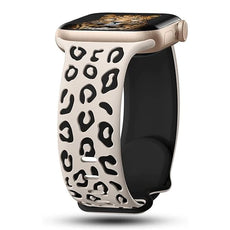 Engraved Silicone Strap for Apple Watch