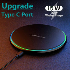 Wireless Charger USB-C Fast Charging Pad